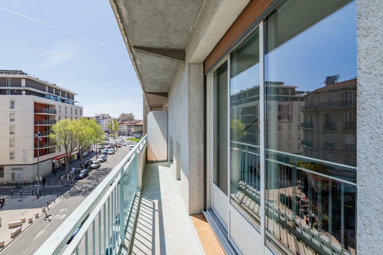 Teo Sud Les Balcons Du Nouveau Marseille, Lumineux, Spacieux Et Bien Equipe Buitenkant foto